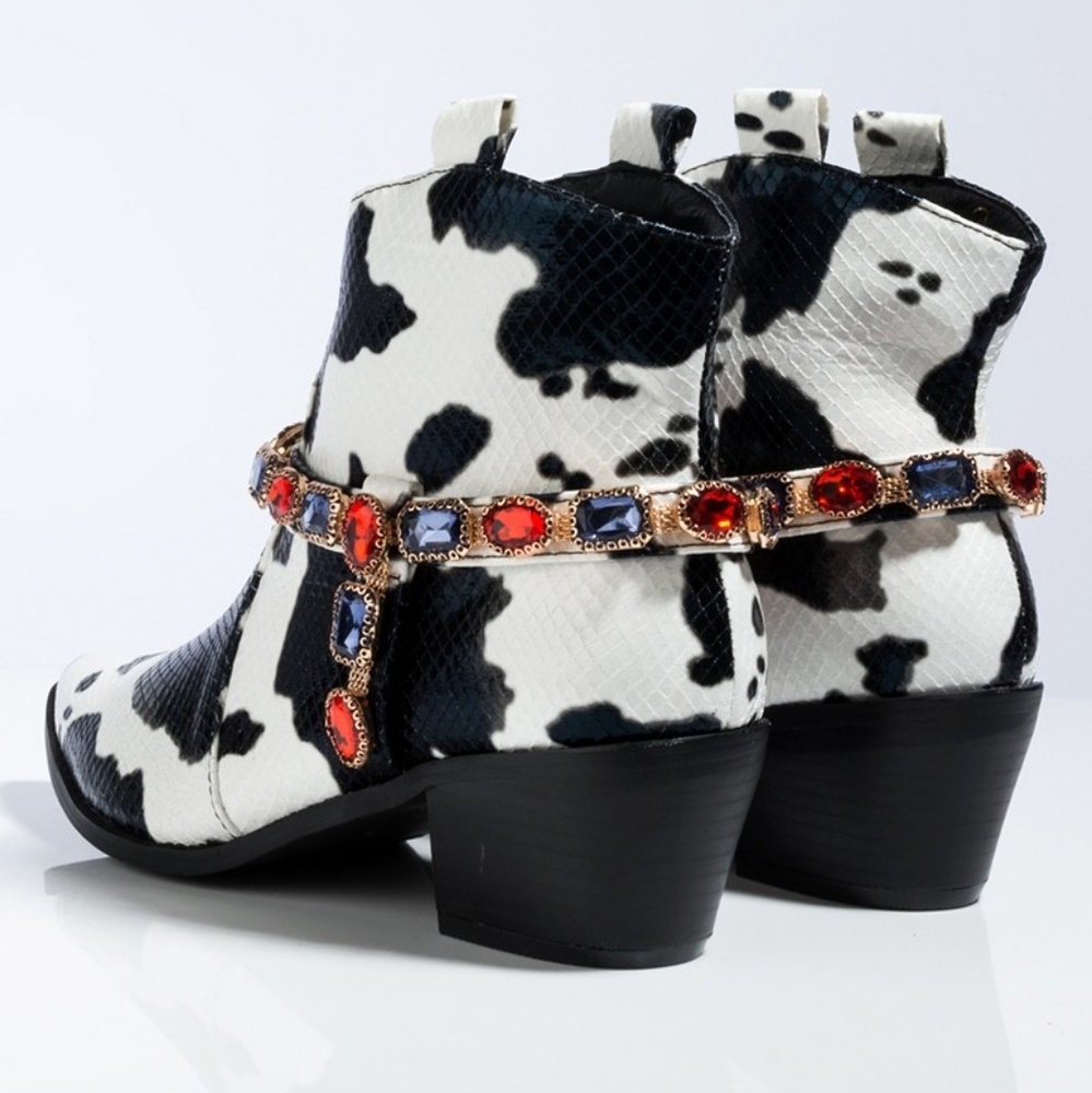 𝙇𝙖𝙨𝙩 𝙎𝙞𝙯 7💎🖤Gemstone Cowgirl Jewel Strap B - Picture 4 of 8